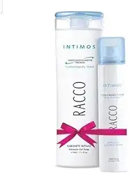 Kit 2un Sabonete De Higiene Intima E Desodorante Íntimo Com Jato Seco Higieniza Ginecológicamente Testado Original Racco