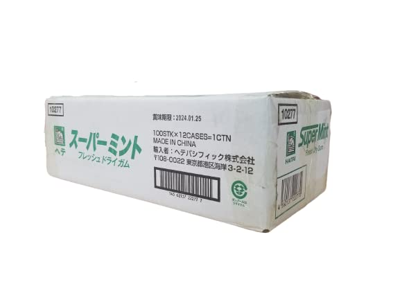 Amazon | ヘテ スーパーミントドライガム 1200枚(100枚×12)業務用韓国