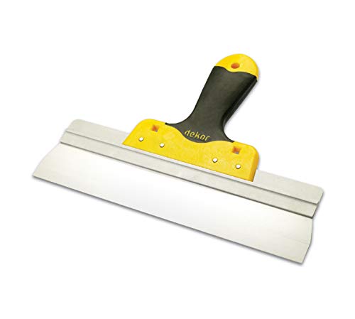 Couteau à enduire lisseuse 20 cm inox enduit ratissage placo
