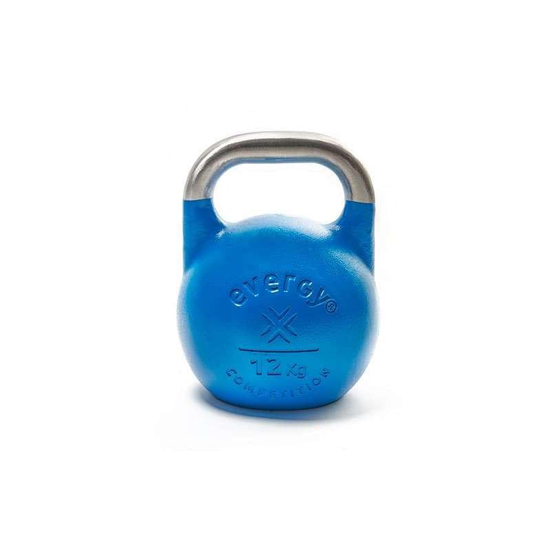Kettlebell Competición Inox evergy. Pesa Rusa. Kettlebell Swing, Snatch, Clean,Press o Sentadilla. Pesos Fitness Crossfit. Kettlebells Crossfit. Pesas Rusas diferentes pesos.