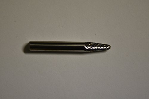 Fresa de carburo SL-1 doble corte 1/4" x 5/8" miniatura 4