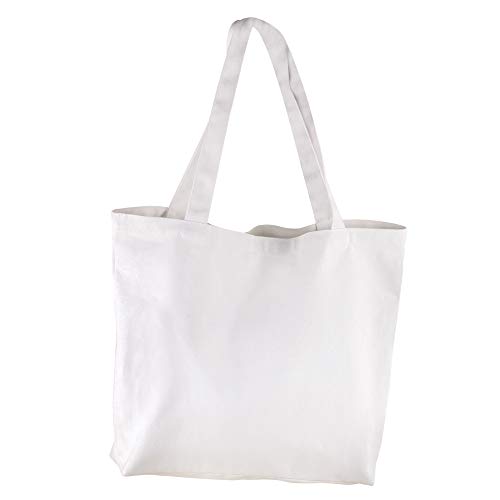 Rayher 53987102 Basic Shopper, weiß, 46 x 35...