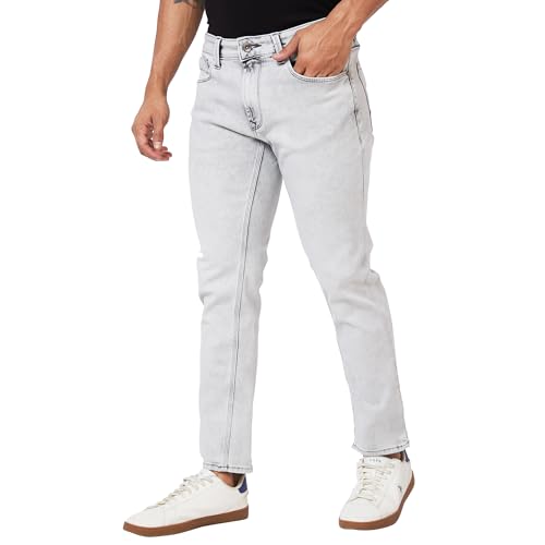 Image of Spykar Men's Rover Regular Fit Mid Rise Casual Jeans