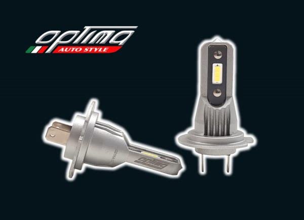 Generico KIT LAMPADE DI CONVERSIONE A LED H7 EASYFIT, 16W 12/24V 6000K