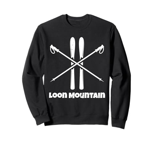 Loon Mountain Lincoln New Hampshire Sking Esquiador de esquí Sudadera