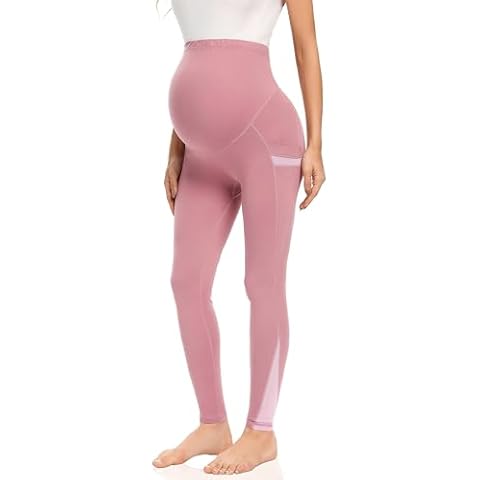 Gowjog High Waist Maternity Leggings for Pregnancy Cover