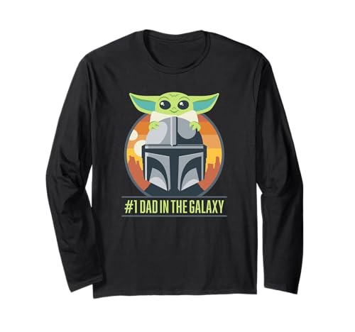 T-shirt Star Wars Mandalorian vêtement confortable manches longues papa