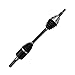 Rugged Rear Left/Right Performance Axle for (2018-19) John Deere Gator XUV, CNC Precision Components, Stainless-Steel Clamps Coated for Protection & Machined Heat Treated for Long Life, Easy Install