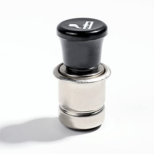 Aociska 12V Metal Plastic Construction Cigarette Lighter, Car Cigarette Lighter Replacement,Pop-Out Car Cigarette Lighter For Auto Car,Lighter Plug Auto Replacement Accessories #TOP3