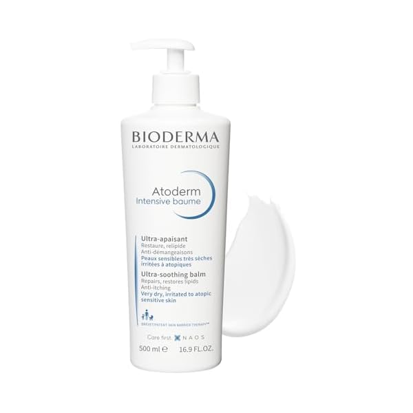 Bioderma Atoderm Intensive Balm, Intensely Nourishing Body Cream, Soothes discomfort, for Very Dry Sensitive Skin, 16.7 Fl Oz - Image 3