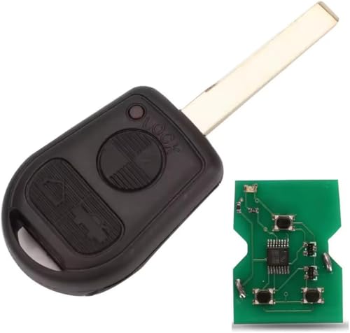 Clé télécommande vierge compatible Série 5 E39 puce PCF7935 ID44