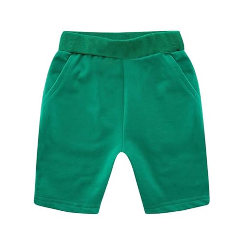 Moonker Toddler Boys Girls Sweat Shorts Kids Unisex Baggy Elastic Waist Solid Athletic Loung Short Pants Infant