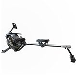 KETTLER Rudergerät Regatta 200 – Heimrudergerät mit Wasserwiderstand, klappbar, App-kompatibel (Kinomap), bis 130 kg, Konsole mit Herzfrequenzanzeige