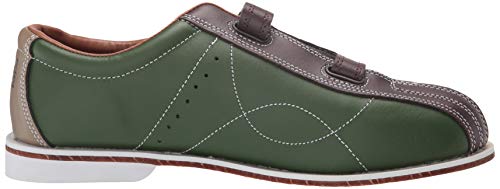 Mens Tcr 3V Cobra Rental Bowling Shoes- Hook And Loopbrown/Green 13 #TOP6