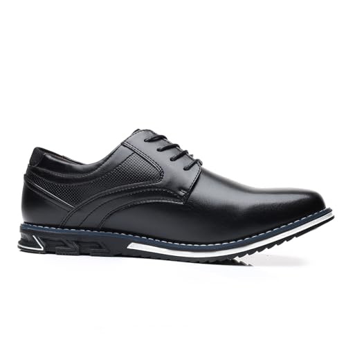 Mens Dress Shoes Pointed-Toe Lace-Up Orthopedic Oxfords Shoes Walking Flat Sneakers Work Office Loafers Driving Shoes2