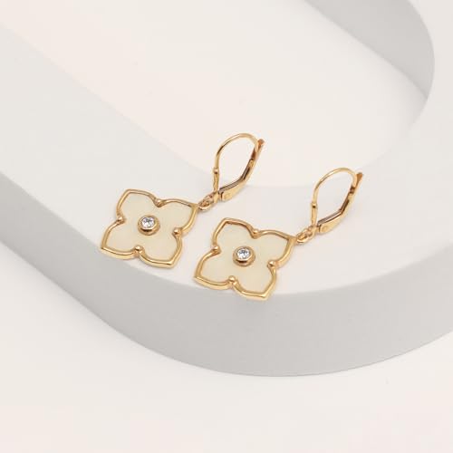 LeCalla 925 Sterling Silver Leverback Drop Earrings | Lightweight Celtic-Knot Filigree Heart Teardrop Dangle Earring for Women's Gift for Her4