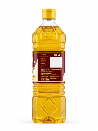 Image of MITVIK 100% Pure Cold Pressed Sesame /Gingelly Oil | Traditional Cold Pressed Sesame Oil | Unrefined & Naturally Filtered | No Chemicals or Preservatives | Rich Aroma for Everyday Cooking. (500 ml)
