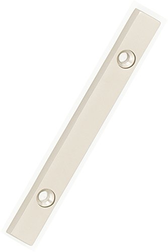 Symbole / Slash 10,2 cm en Laiton Massif Nickel Mat ZW Matériel B100