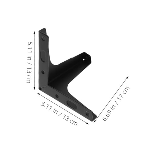 Patas para muebles de diseño triangular en hierro reforzado set de 4 3