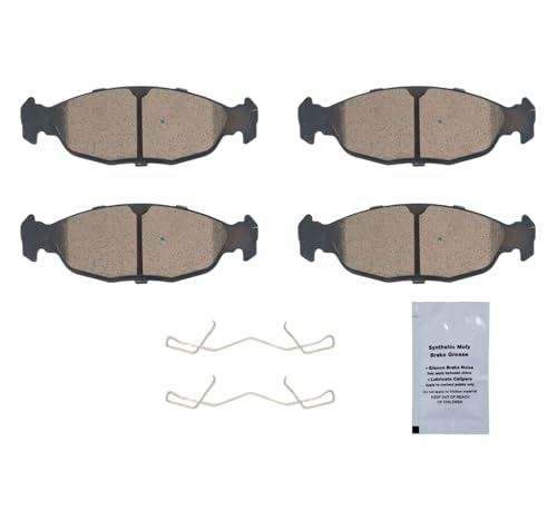 Image of HUSCH D688 Front Ceramic Brake Pads Kit Fit For Chevrolet Chevy 1994-2010, For Chevy Monza 2003, For Tigra 1999, For Jaguar XJS 1995-1996, For XJ6 1995-1997, For Vanden Plas 1995-1997