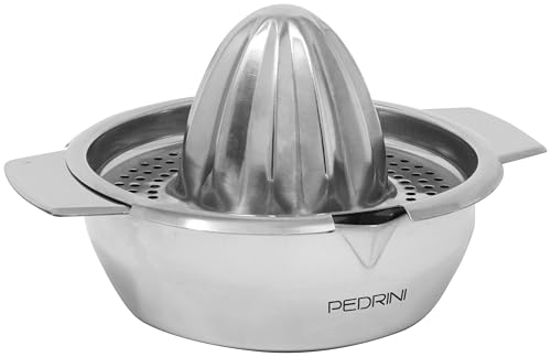 PEDRINI PDR700156 - Exprimidor de cítricos con cubeta, 9,5 cm, 04Gd156 cm