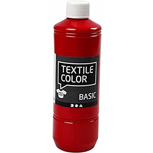 Creativ Textile Color, red, 500ml