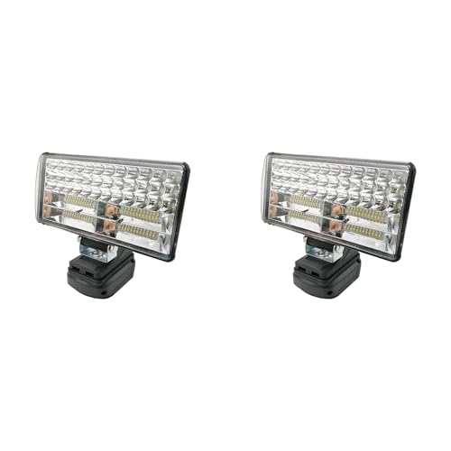 Lampe de Poche Torche électrique LED Orientable pour Batterie 18V BL1830 Projecteur Auto