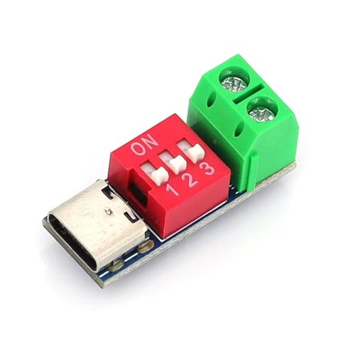 Placa de circuito decoy USB-C PD de 5V a 20V para conversión de energía de alta potencia