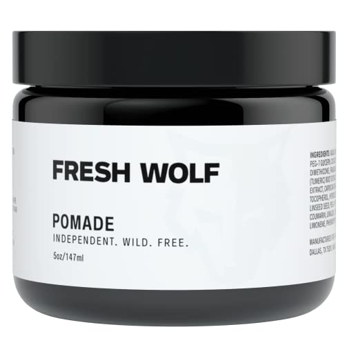 Fresh Wolf Pomade for Men | All Day Hold For All Hairstyles | Medium Shine Water Based Flake Free |...