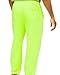 VICTORIOUS Men's Lightweight Fleece Drawstring Elastic Cuff Sweatpants FL78 - Neon Green - 3X-Large