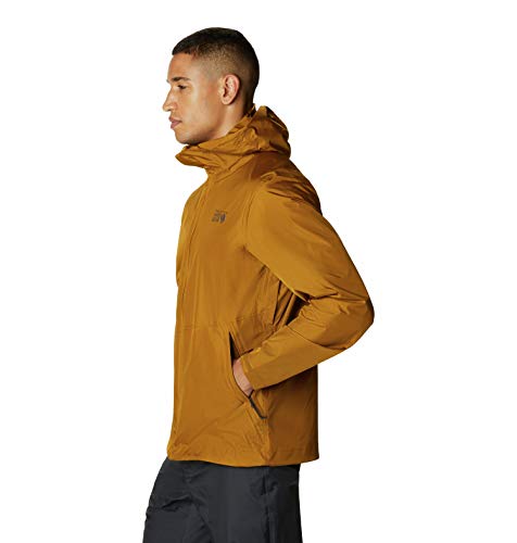 Mountain Hardwear Men's Standard Acadia Jacket, Olive Gold, Small