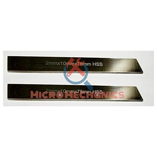 2x Cut Off Blade for M2 Grade HSS