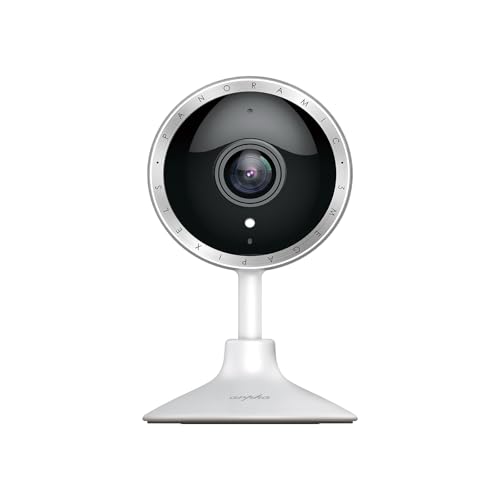 ARPHA 2K Indoor Security Camera, Pet Camera for Home Security with WiFi, Sound Detection, Night Version Two-Way Talk, PIR Human Detection, Support TF Card, Huge Cloud Storage
