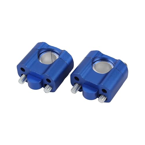 Rehausseur guidon moto contre la fatigue des bras colliers bleu