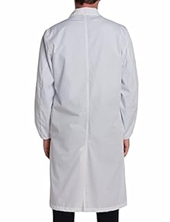 C.B.F. Balducci Group Camice Bianco Da Laboratorio e Lavoro Uomo Donna - Grembiule (Bianco, M)