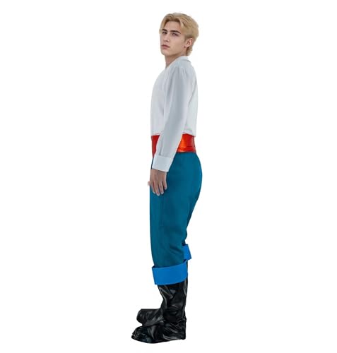 Disfraz Completo Prince Eric para Hombre miniatura 6