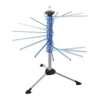 Marcato Tacapasta Pasta Drying Rack, Spiral Pasta Dryer Holds 2kg of Pasta, Blue