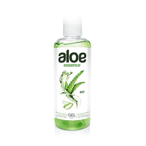 Gel Aloe Vera Essence 100% - Regeneración Natural y Cuidado Intensivo para Todo Tipo de Pieles – Ideal para Rostro, Cuerpo y Cabello – Alivio y Nutrición con Ingredientes Naturales