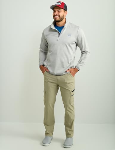 HUK Men's Coldfront+ 1/4 Zip, Performance Fishing Jacket4