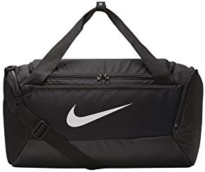Nike Brasilia Small Duffel-9.0, Black/Black/White, One Size