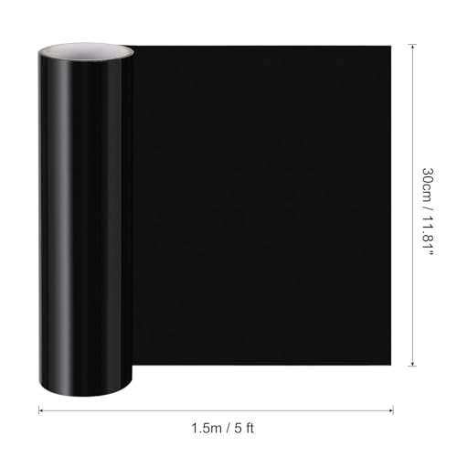 Image of MECCANIXITY Waterproof Patch Seal Tape 12 in x 5 Ft, PVC Leak Proof Repair Sealing Duct Tape for HVAC, Roof Crack, Boat, Hoses Pipes, Awning, Black