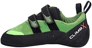 CLIMBX Rave NLV Green Women's Performance Rock Climbing Shoe (12 US Women)