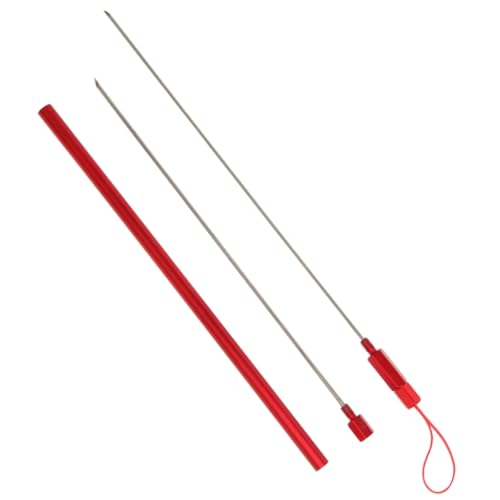 TIANQUXNGI Needle Fish Venting Hollow Needle Quick Earthworm Hooking Needle Fish Deflation Tool Fishing Tackle Portable
