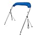 VEVOR 3 Bow Bimini Top Boat Cover, 600D Polyester Canopy with 1