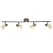 Produktbild BRILLIANT Lampe Luca Spotrohr 4flg altkupfer/champagner | 4x R50, E14, 40W, geeignet für Reflektorlampen (nicht enthalten) | Arme drehbar/Köpfe schwenkbar