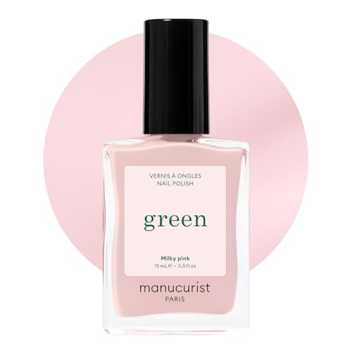Manucurist Green Nagellack Milky Pink Milchiges Rosa - Nagellack Schnelltrocknend