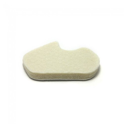 Dr. Jills Left Dancer Sesamoid Felt Pads Thick 1/4 (10) #TOP1