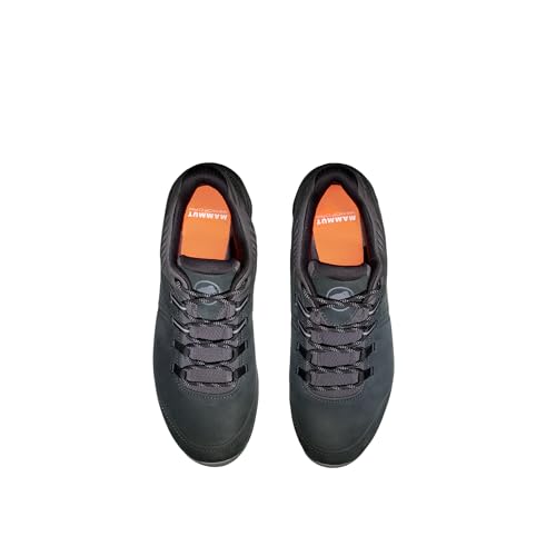 Mammut Mercury IV Low GTX Men | Wanderschuhe für Herren, Wasserdichte Trekkingschuhe, Outdoor Schuhe, Gore-Tex Bergschuhe für Hiking, Mit Vibram Sohle | Black-Titanium, 9