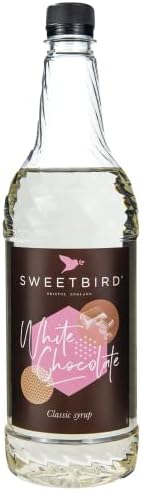 Sweetbird White Chocolate Syrup (1 litre) - Vegan Friendly