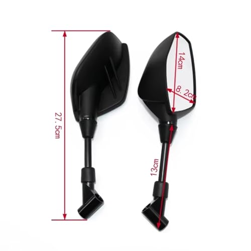 Moto espejo compatible con Ducati Monster 696 retrovisor recambio 5